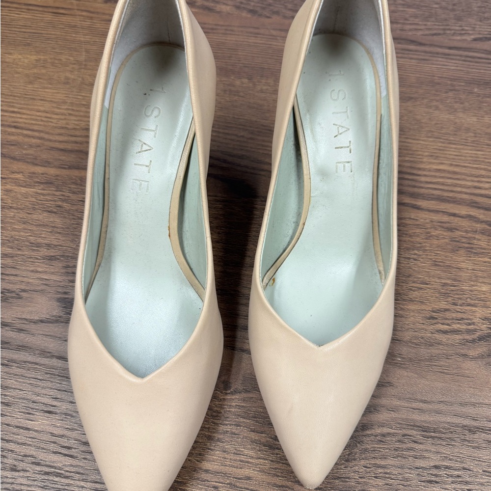 1. State Women's Beige Heels